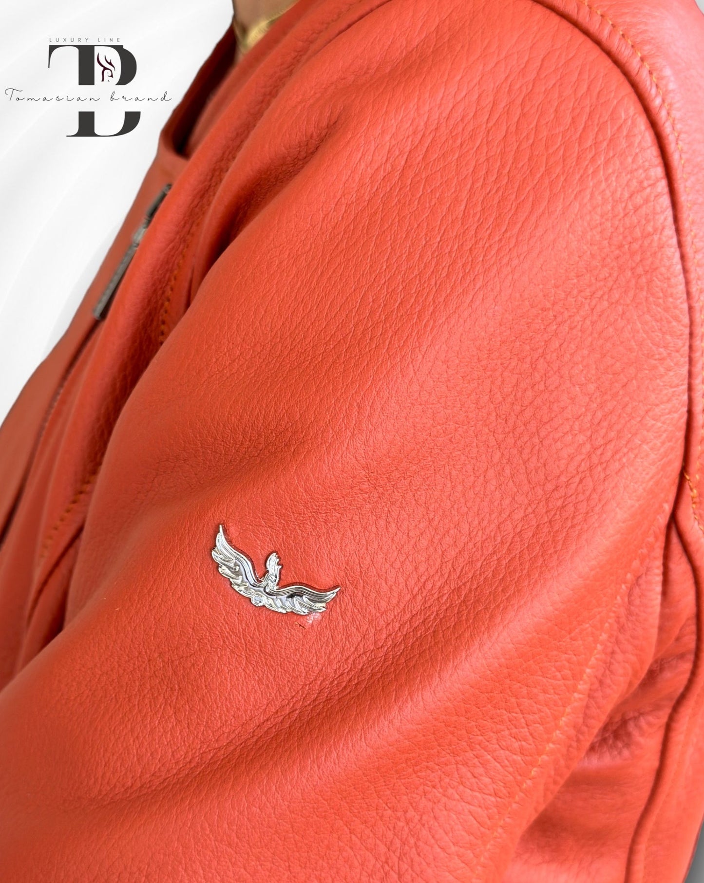 CHIODO CERVO Leather Jacket