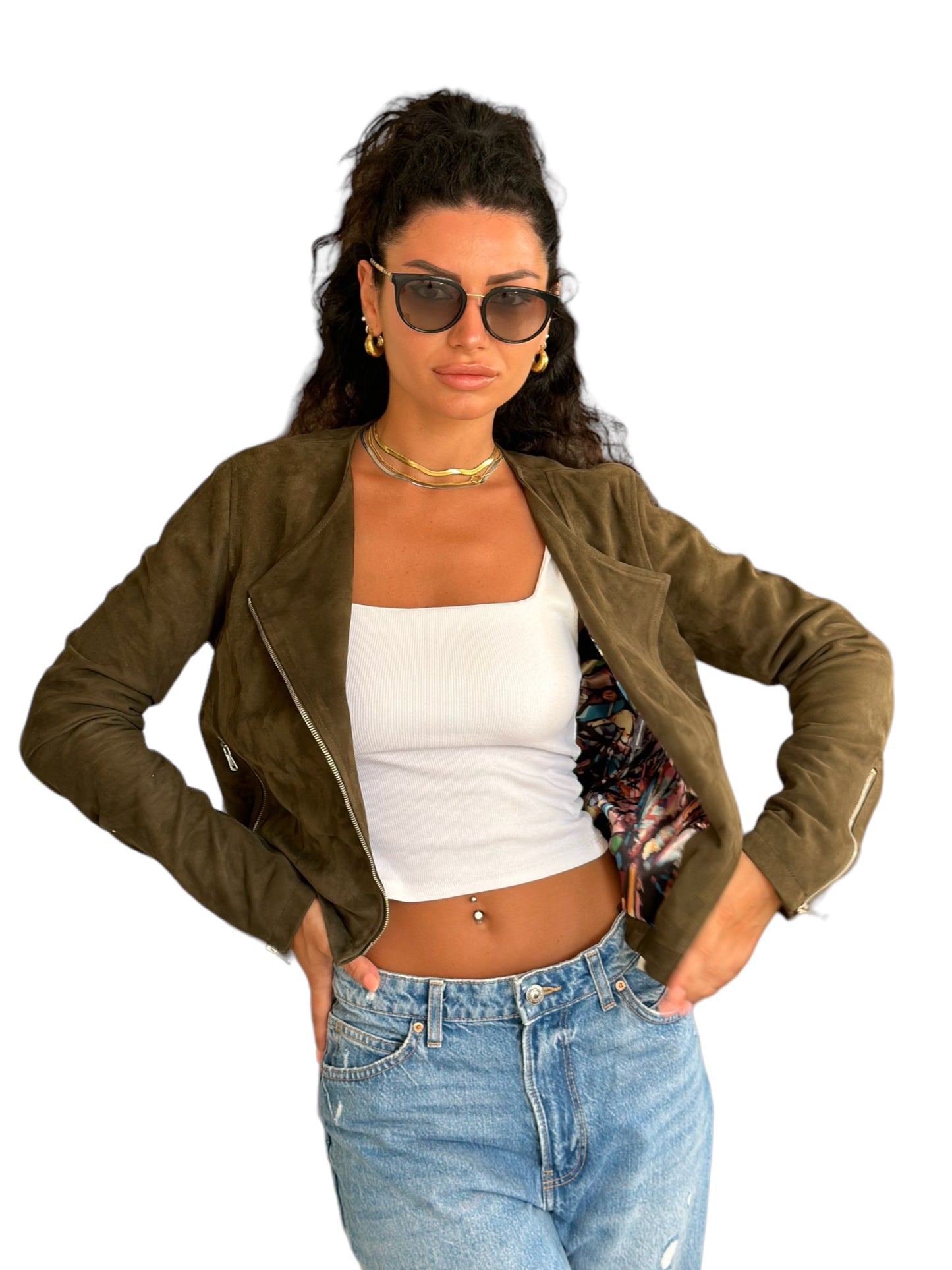 CHIODO Suede Jacket
