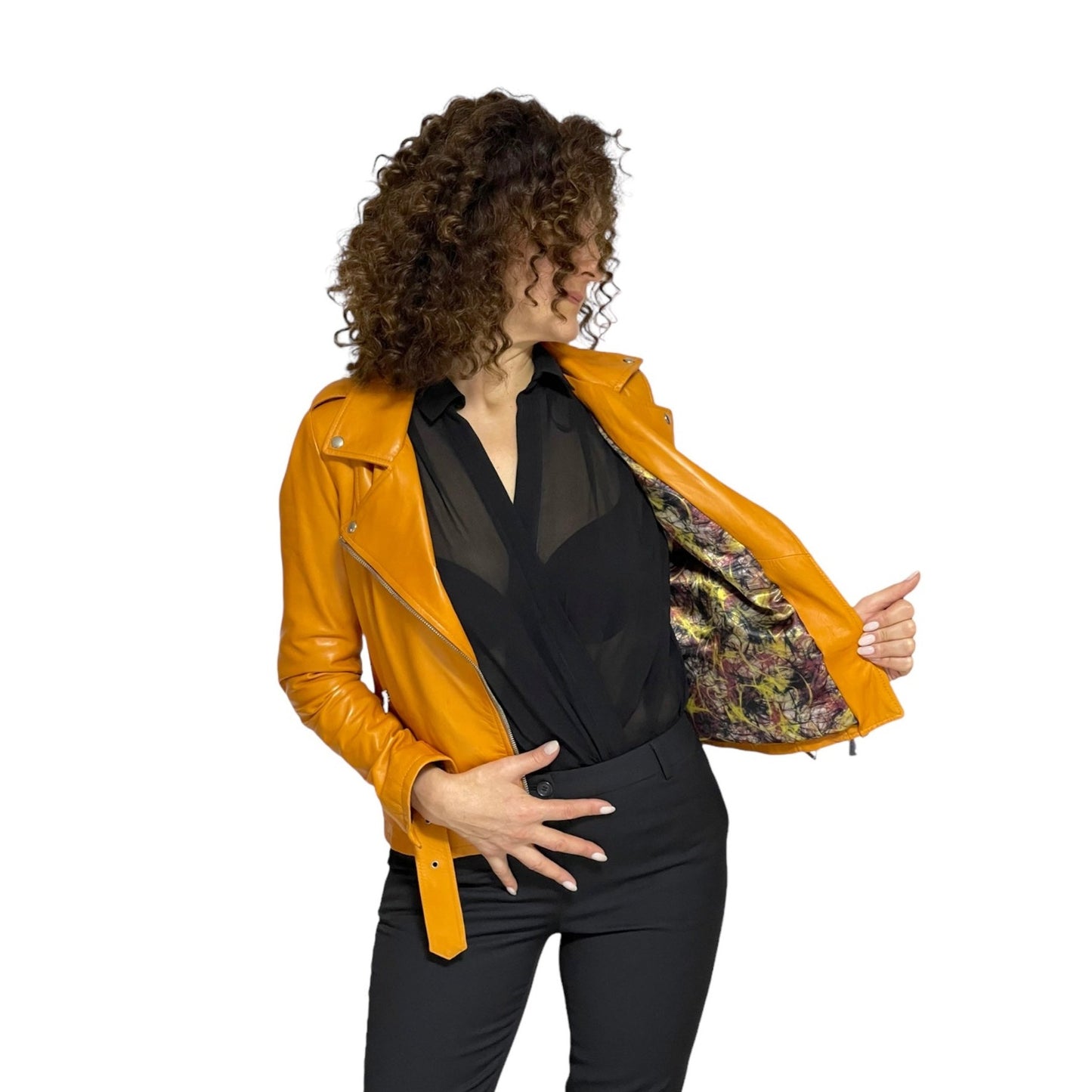 LONDON leather jacket