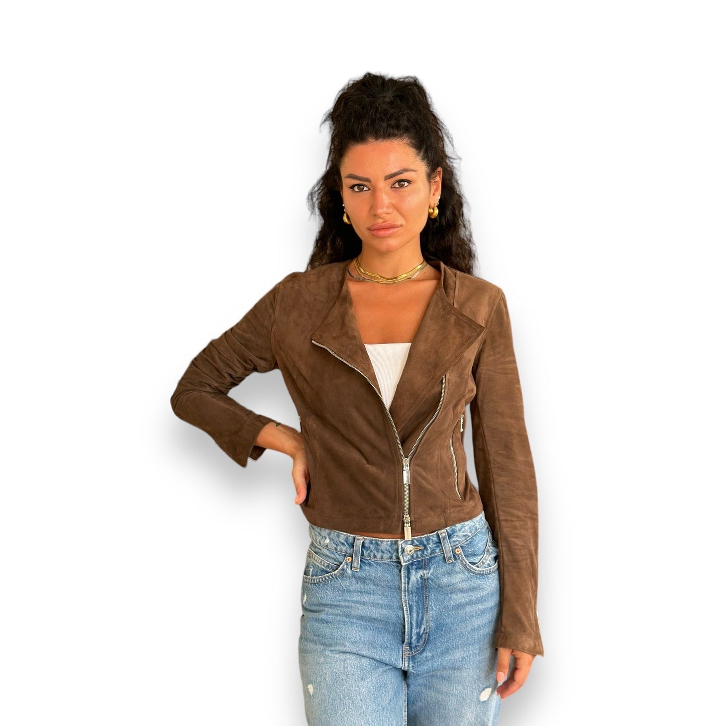 CHIODO Suede Jacket