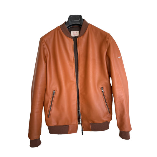 COLLEGE leather jacket