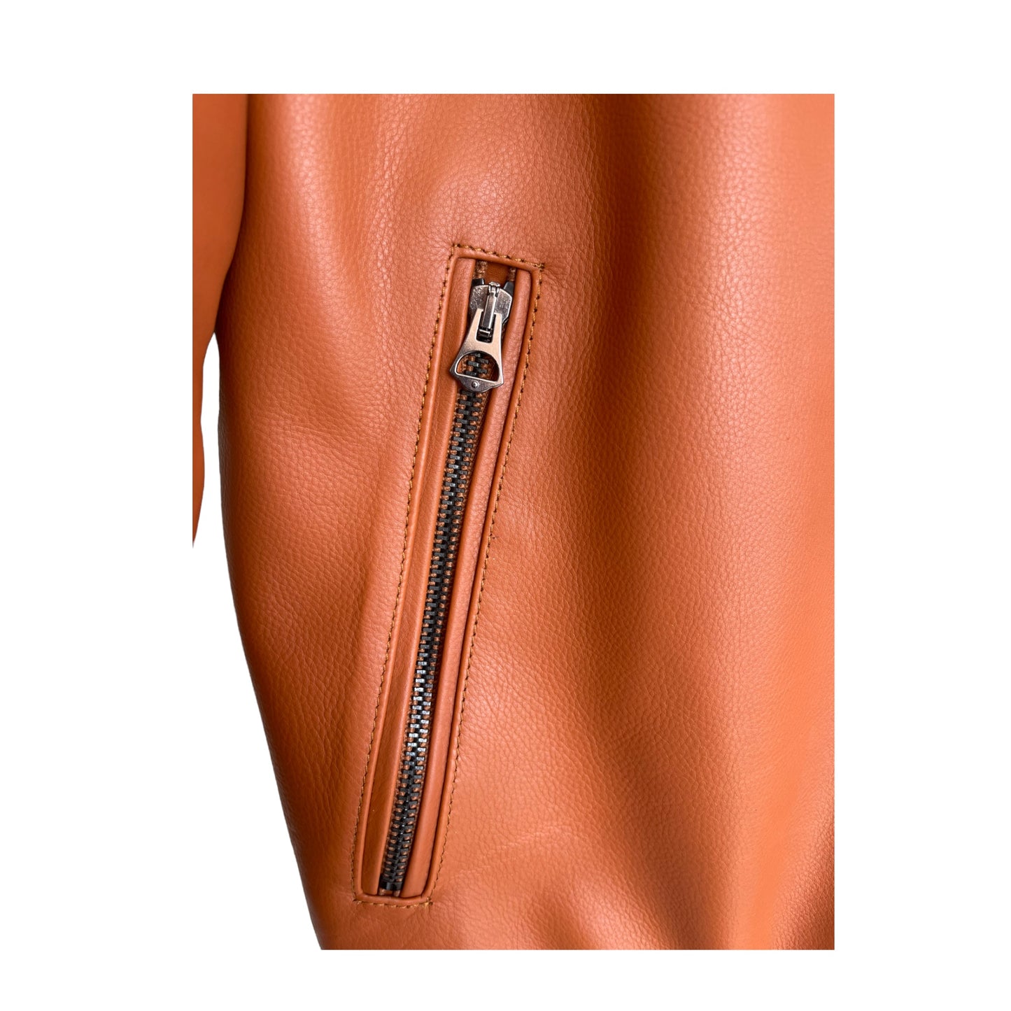 COLLEGE leather jacket
