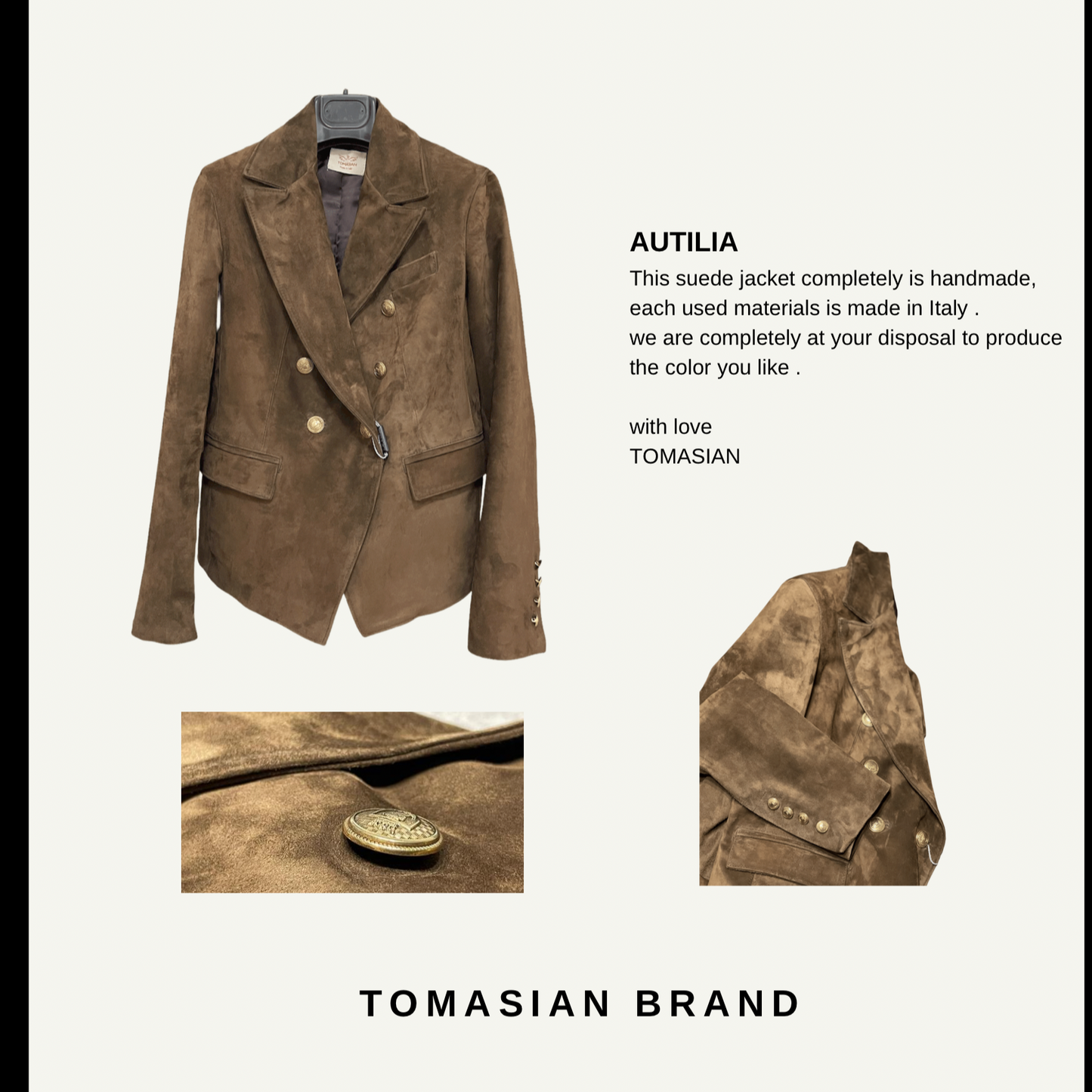 AUTILIA Suede Jacket