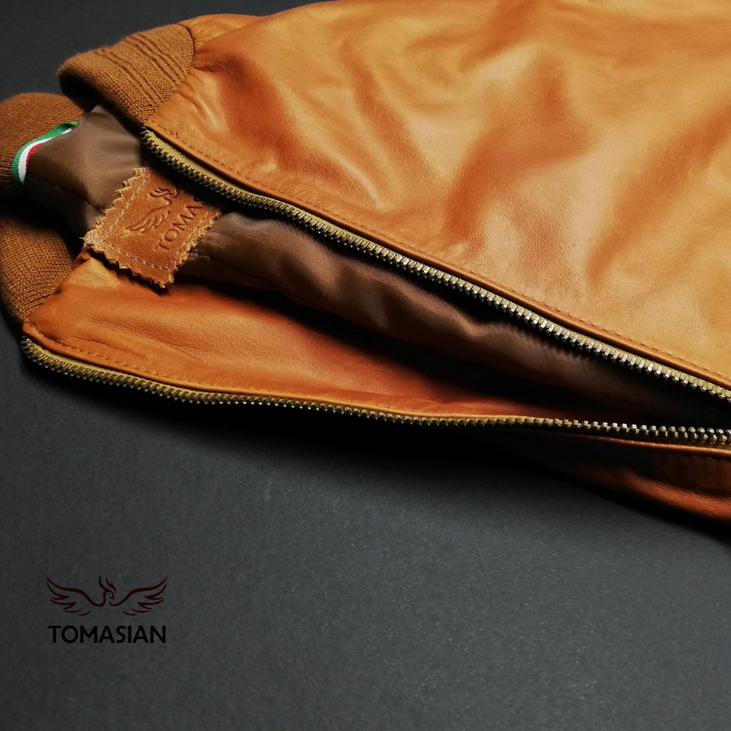 Boy leather jacket